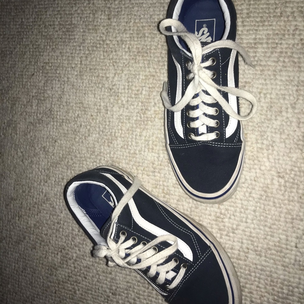 Navy Blue Vans